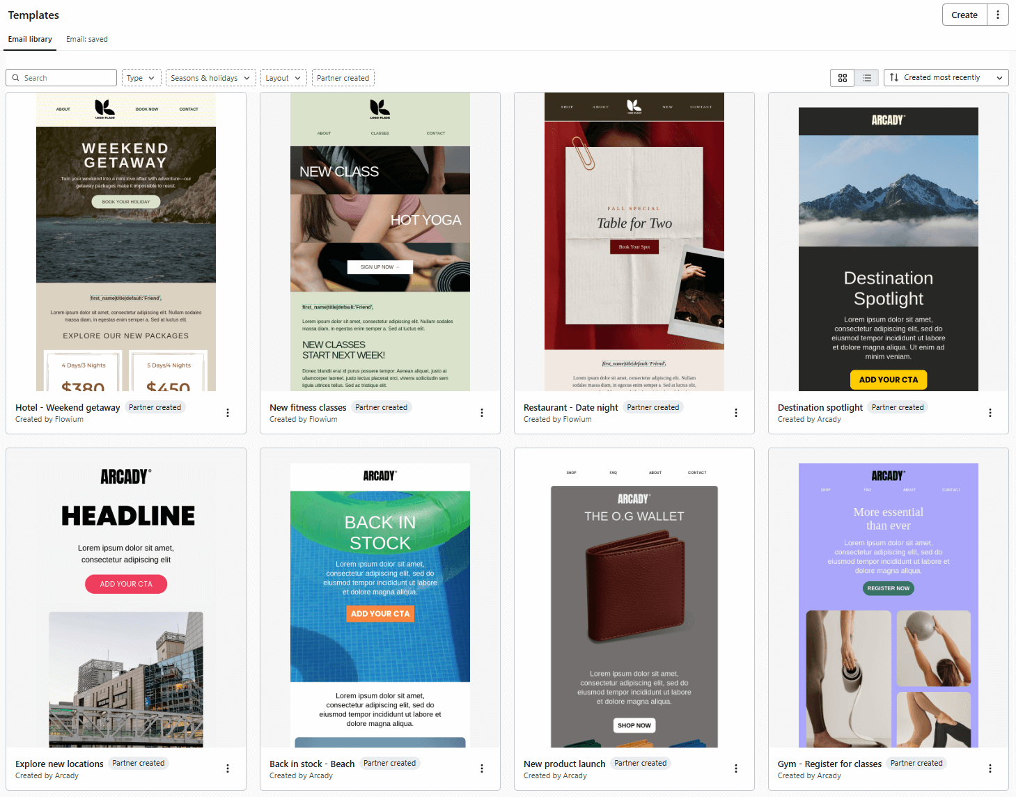 Klaviyo email template library Klaviyo email template library