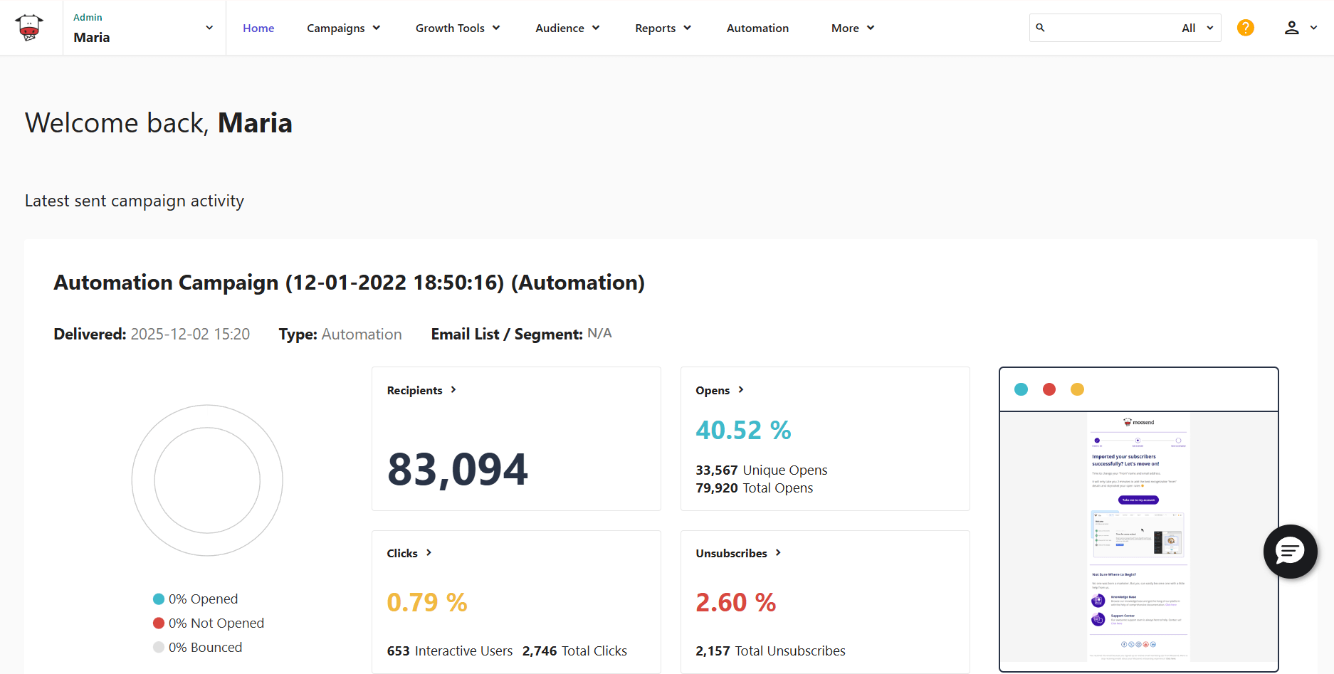 benchmark email alternatives