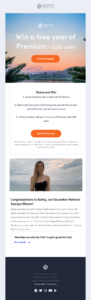 referral travel email example