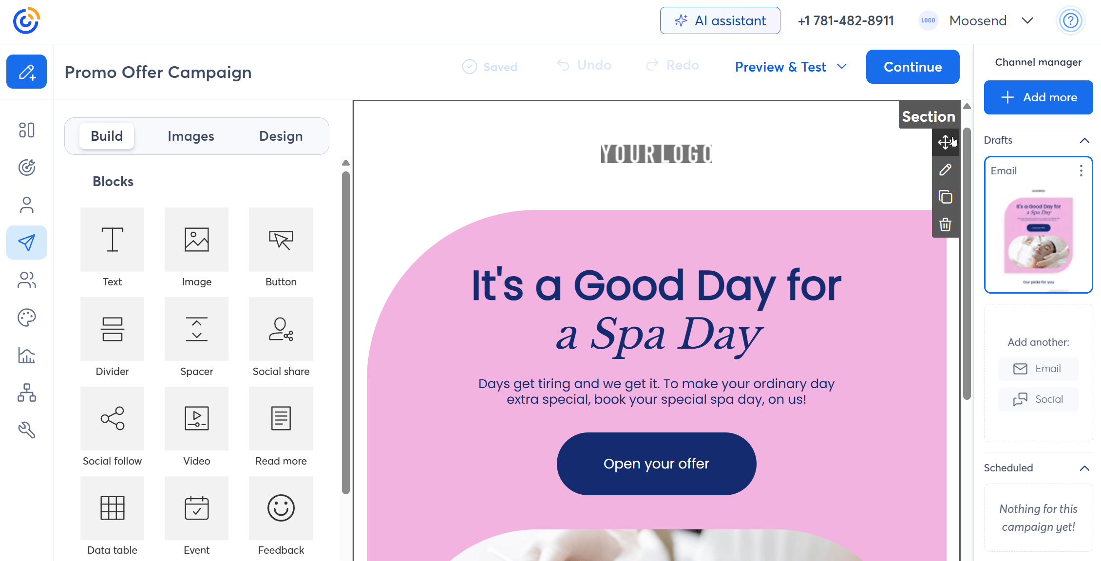 constant contact top mailchimp alternative