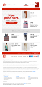 target cross-sell email marketing campaign