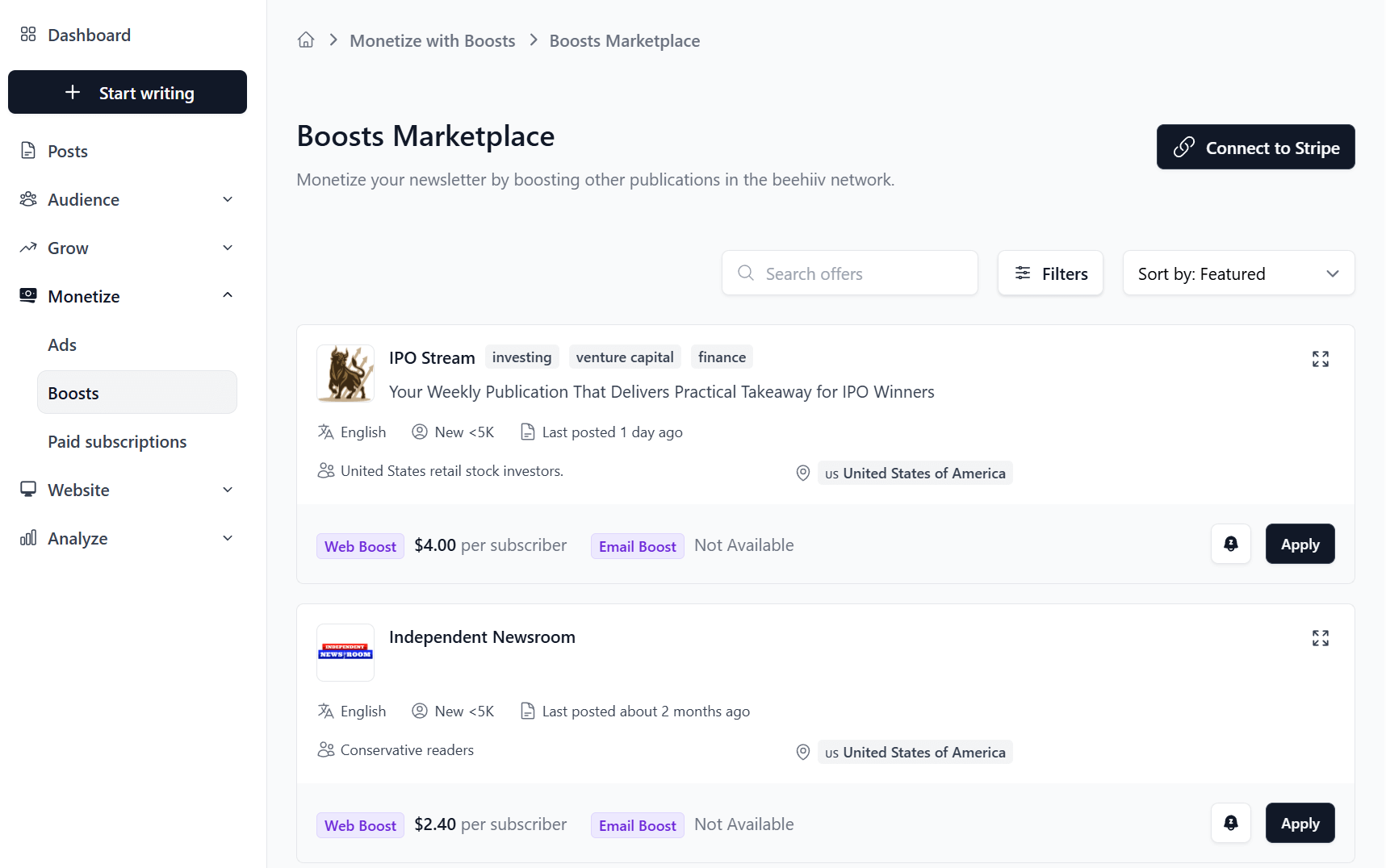 beehiiv monetization options beehiiv monetization options