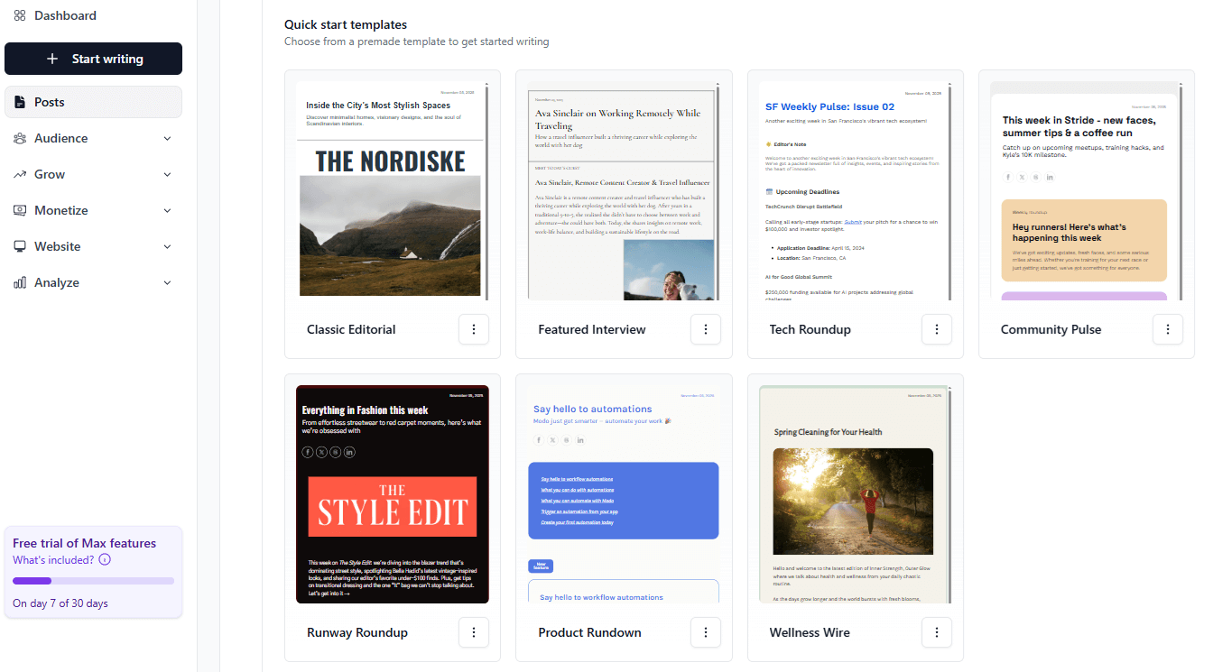 beehiiv email templates beehiiv email templates