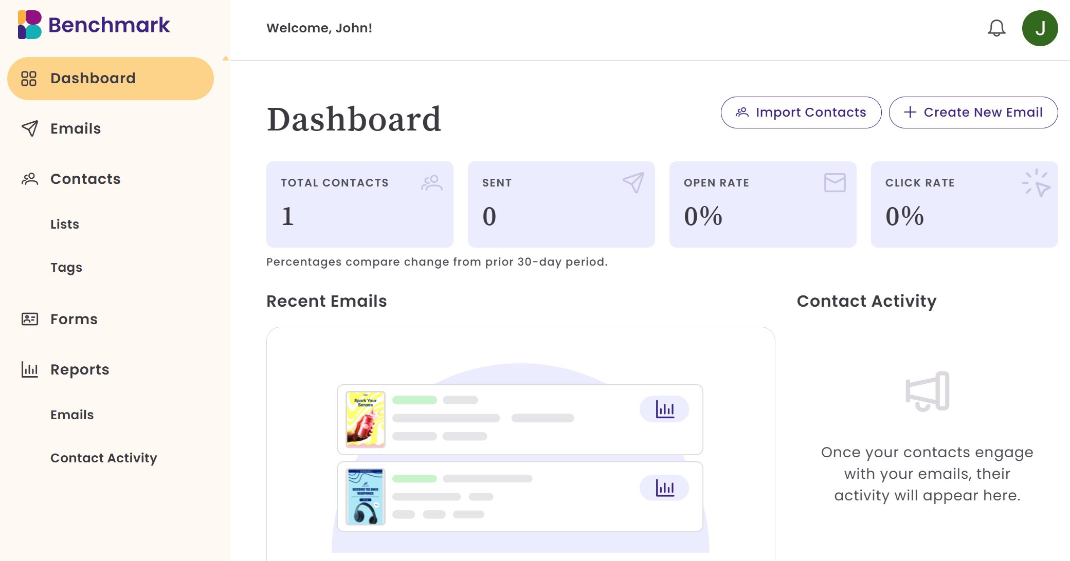 benchmark affordable email marketing solution