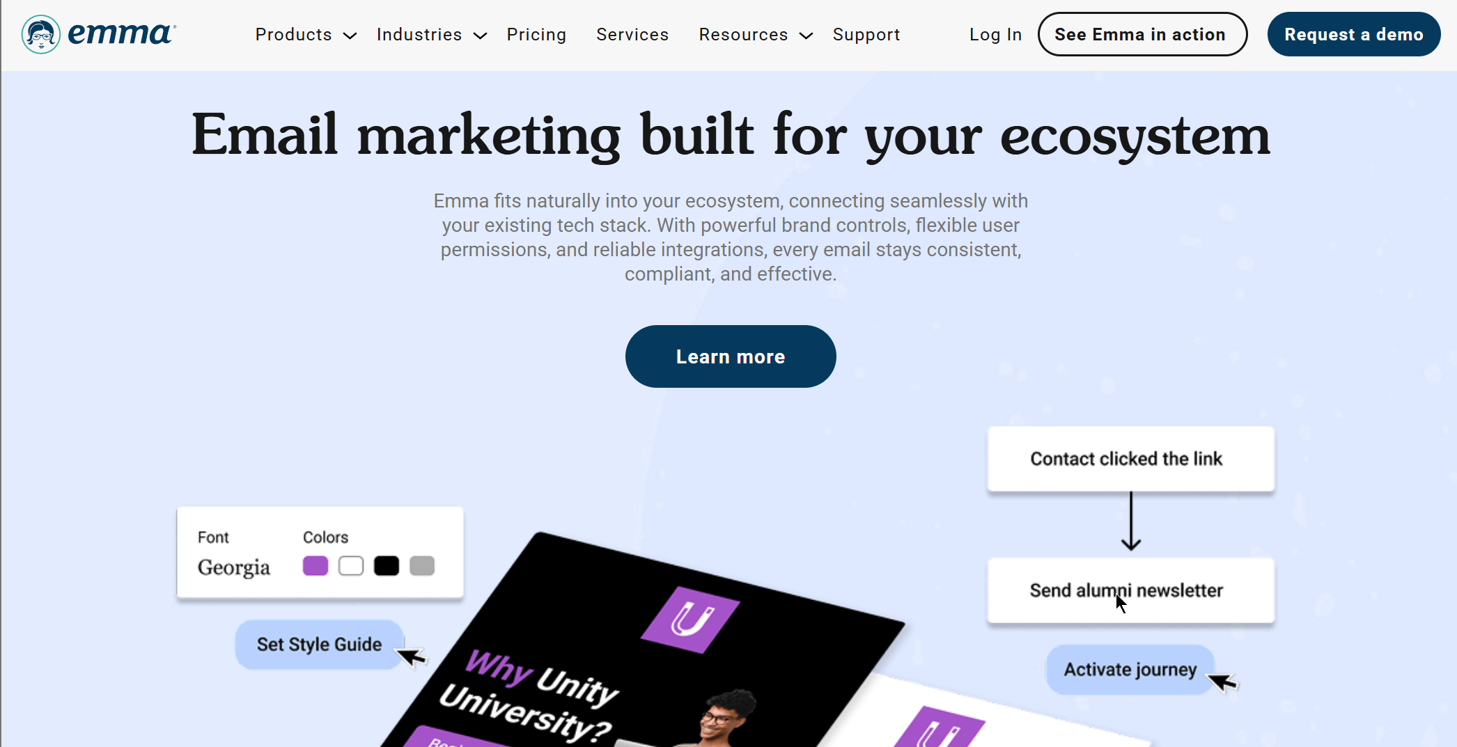 emma email marketing automation tool
