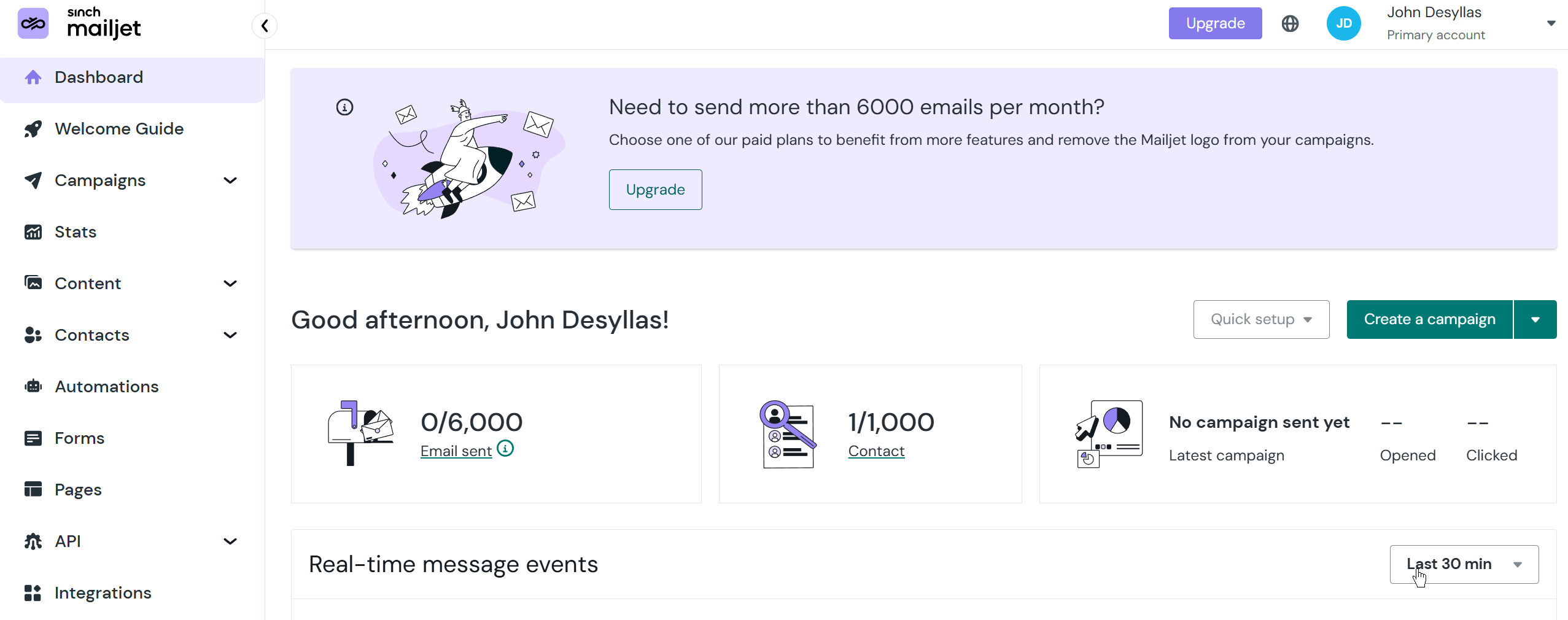 mailjet cheap email marketing tool
