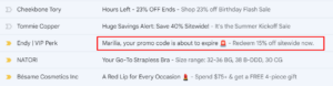 example of personalized subject line