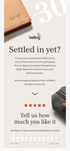 bellroy feedback campaign