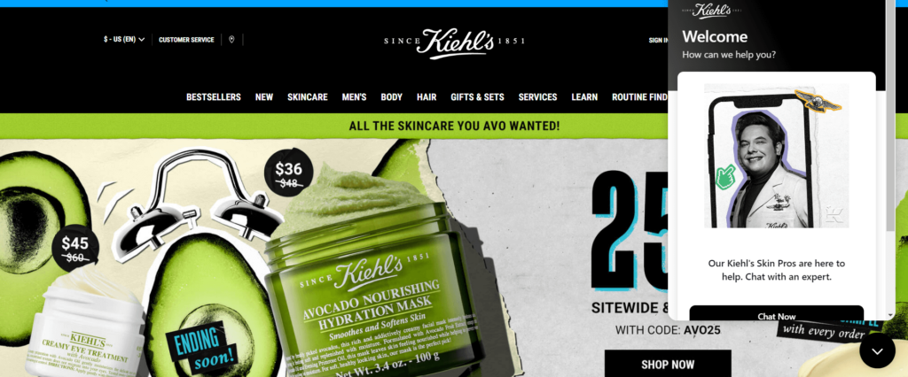 Kiehl's marketing automation software