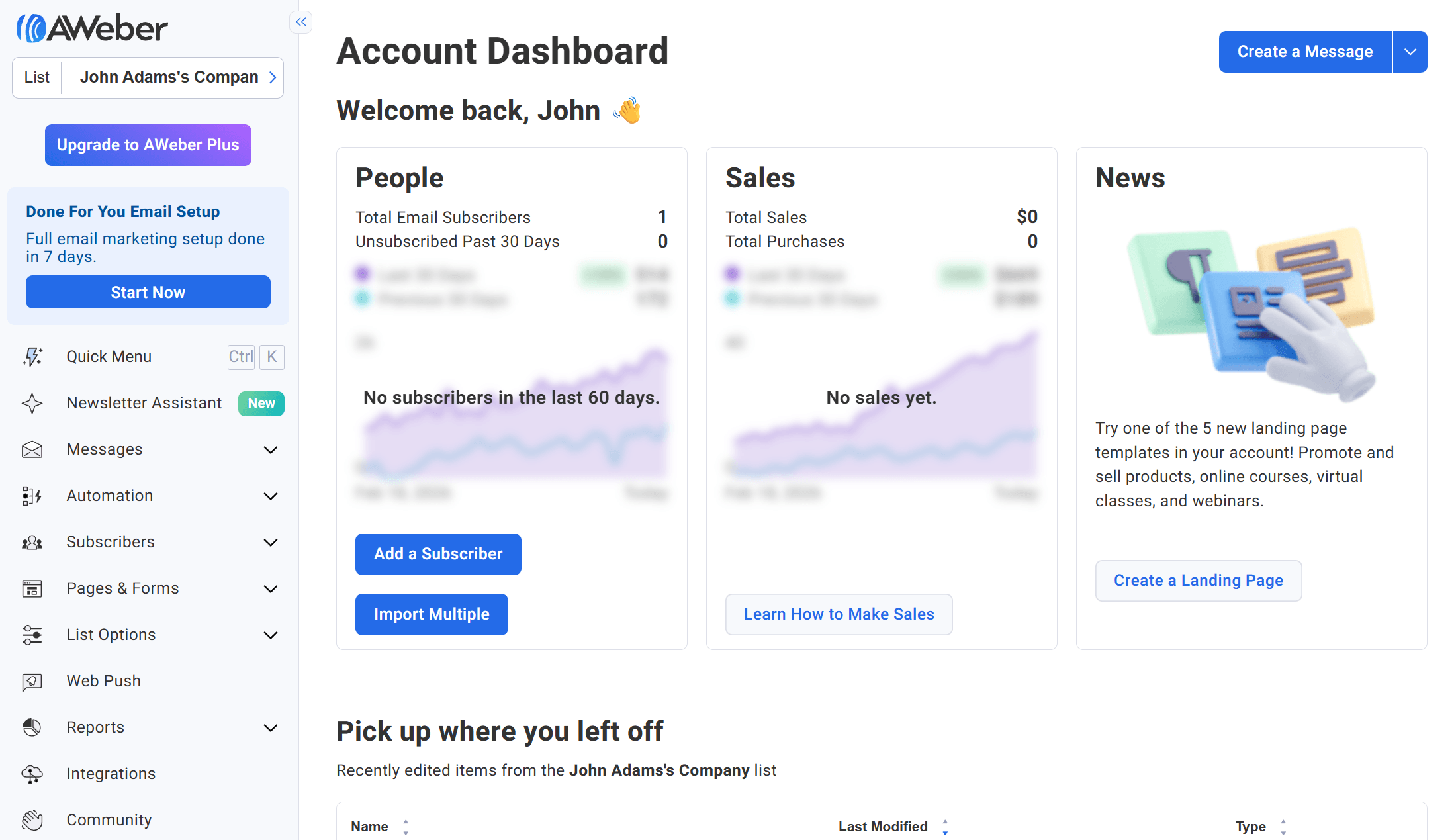 aweber email marketing service