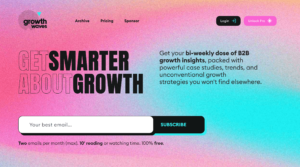 Growthwaves marketing newsletter