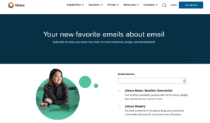 litmus newsletter for email marketing