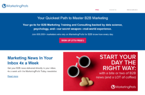 marketingprofs today newsletter