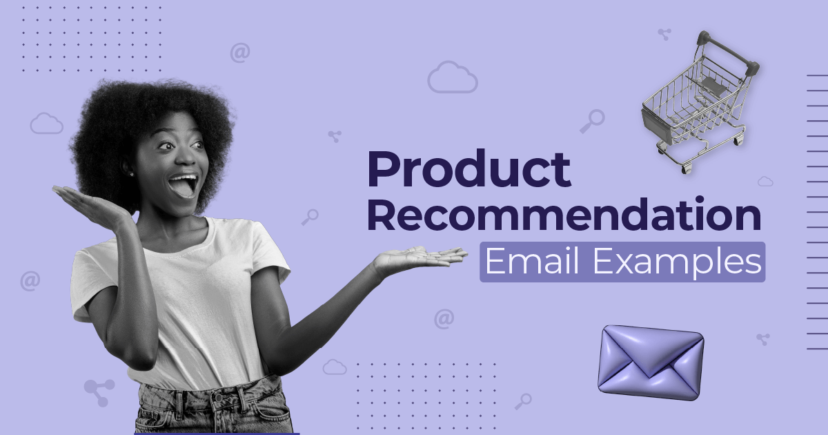 product recommendation email examples