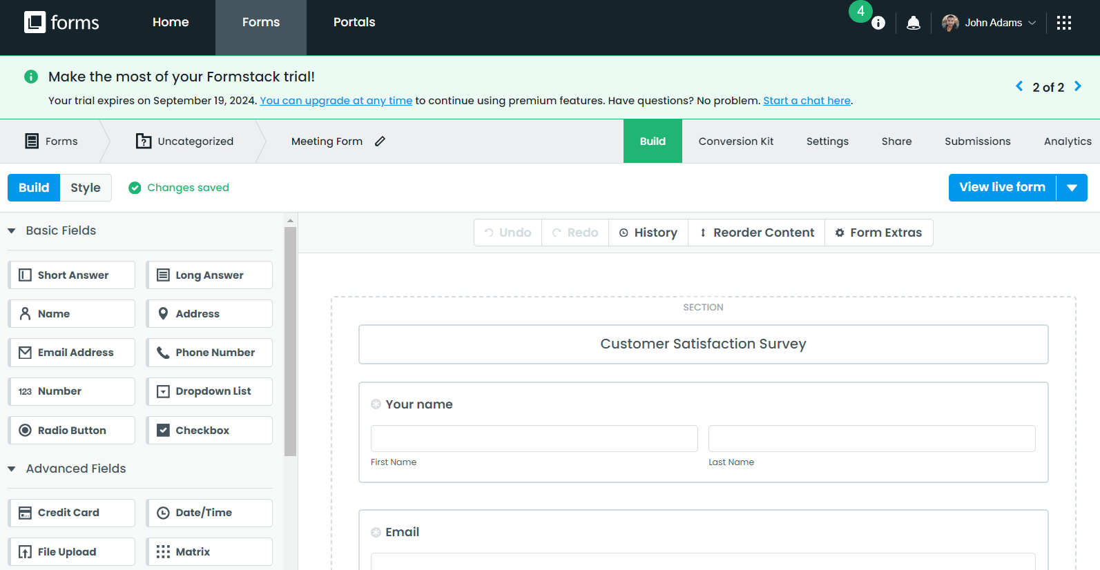 formstack typeform competitor