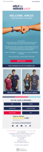 Help for Heroes email template