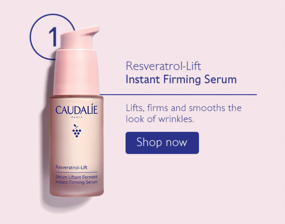 caudalie promotional email cta