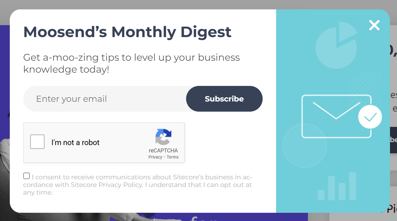 moosend simple opt-in form