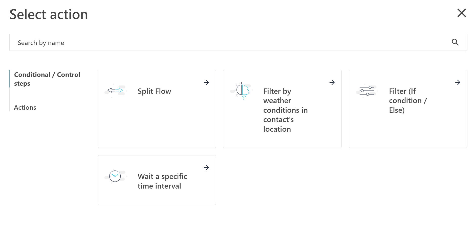 moosend conditional steps