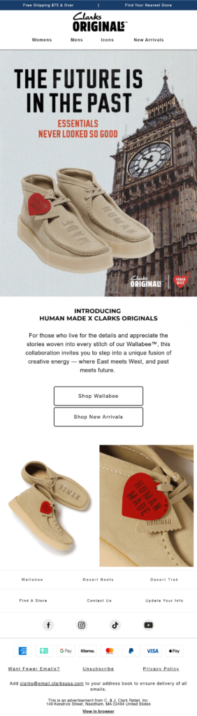 product marketing email examples