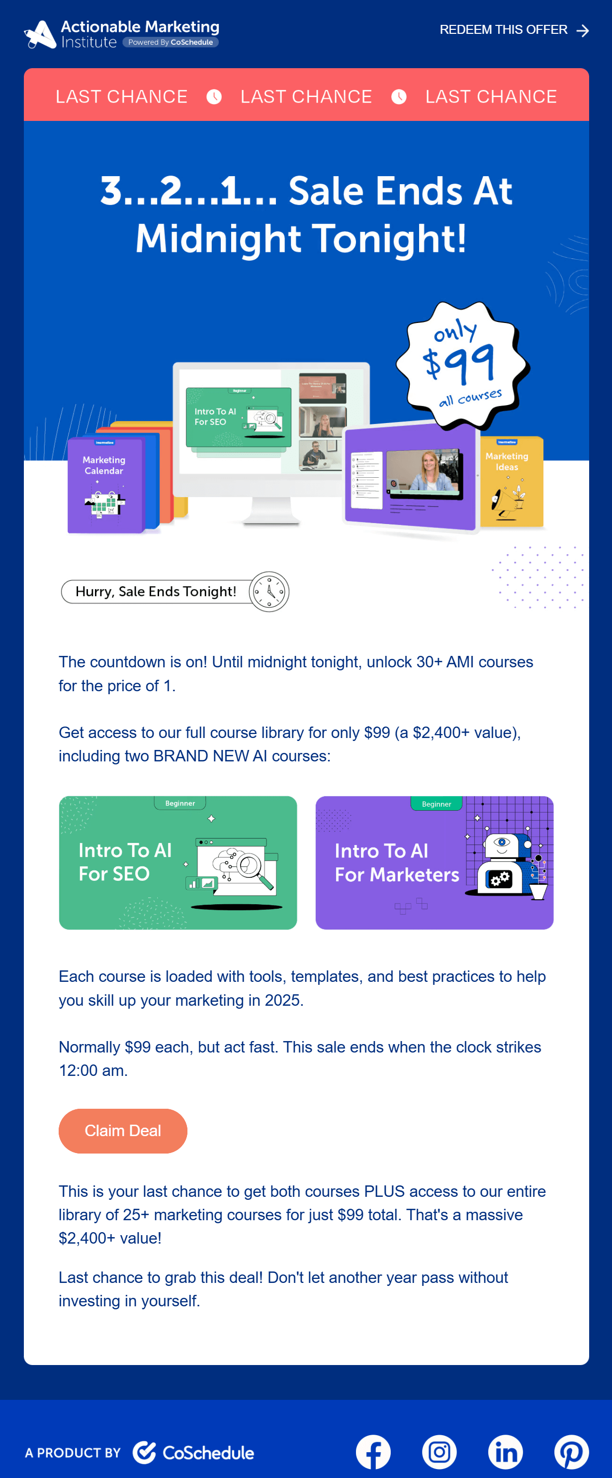 coschedule sales email campaign