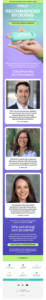 email engagement with testimonials
