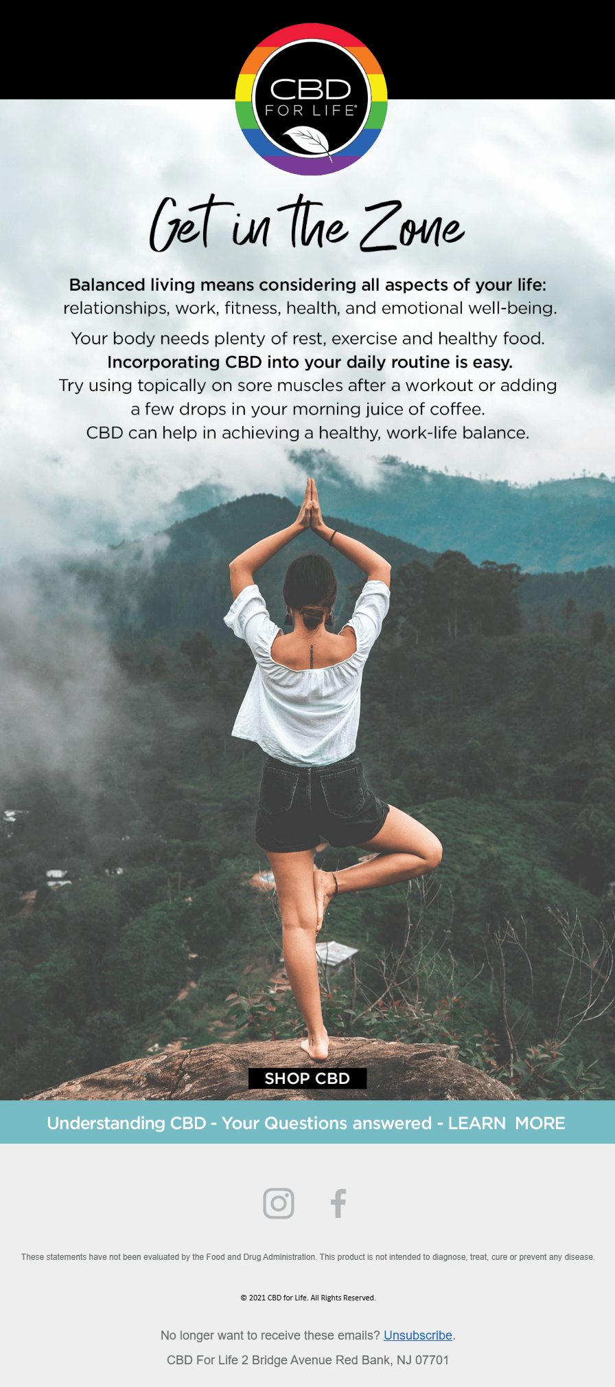 cbd for life international day of yoga email 