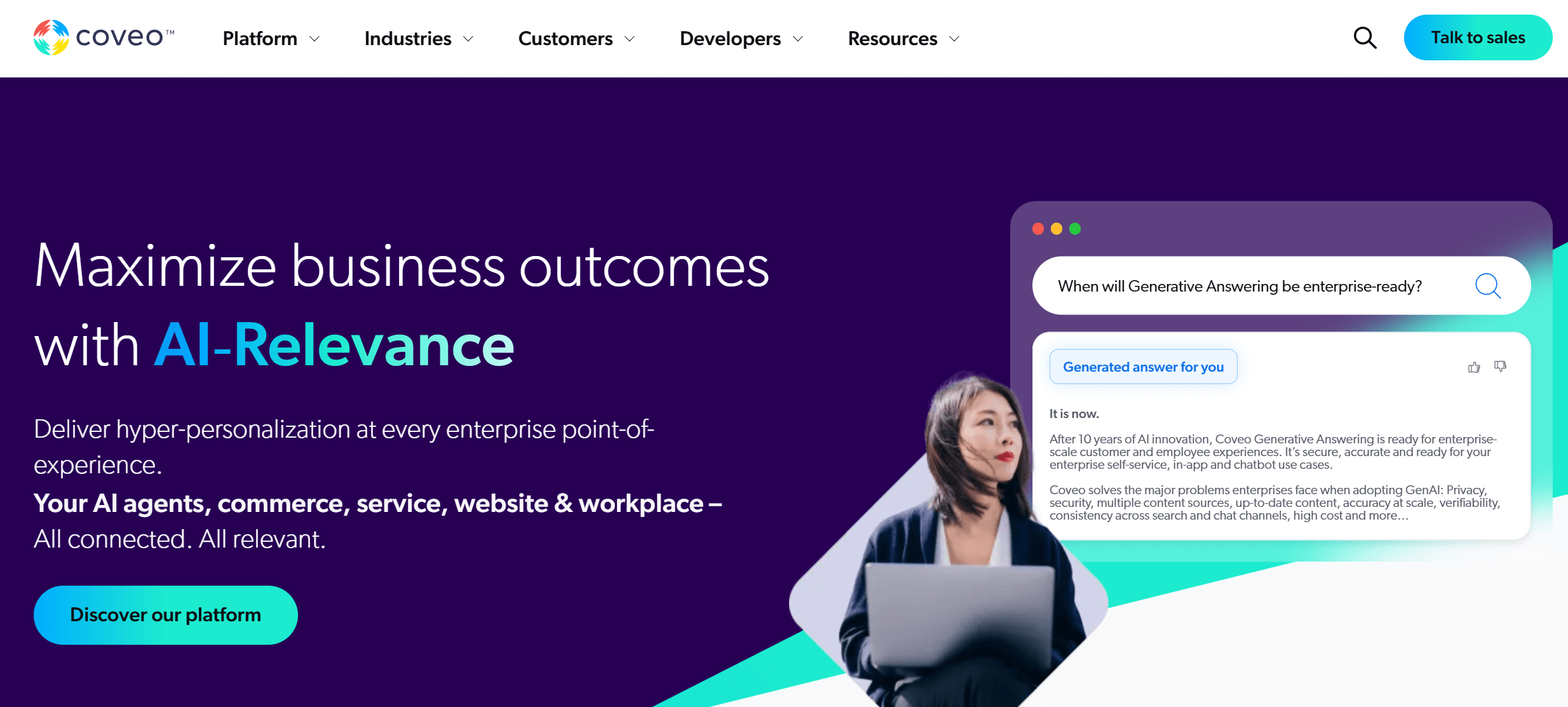 coveo enterprise search tool