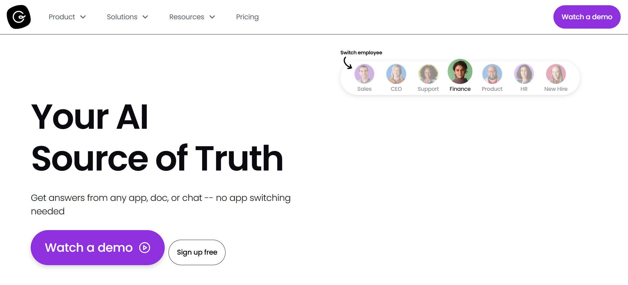 guru enterprise search tool