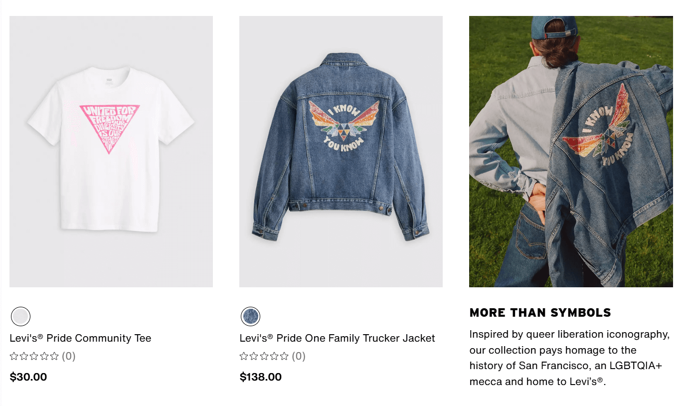 levi's pride collection