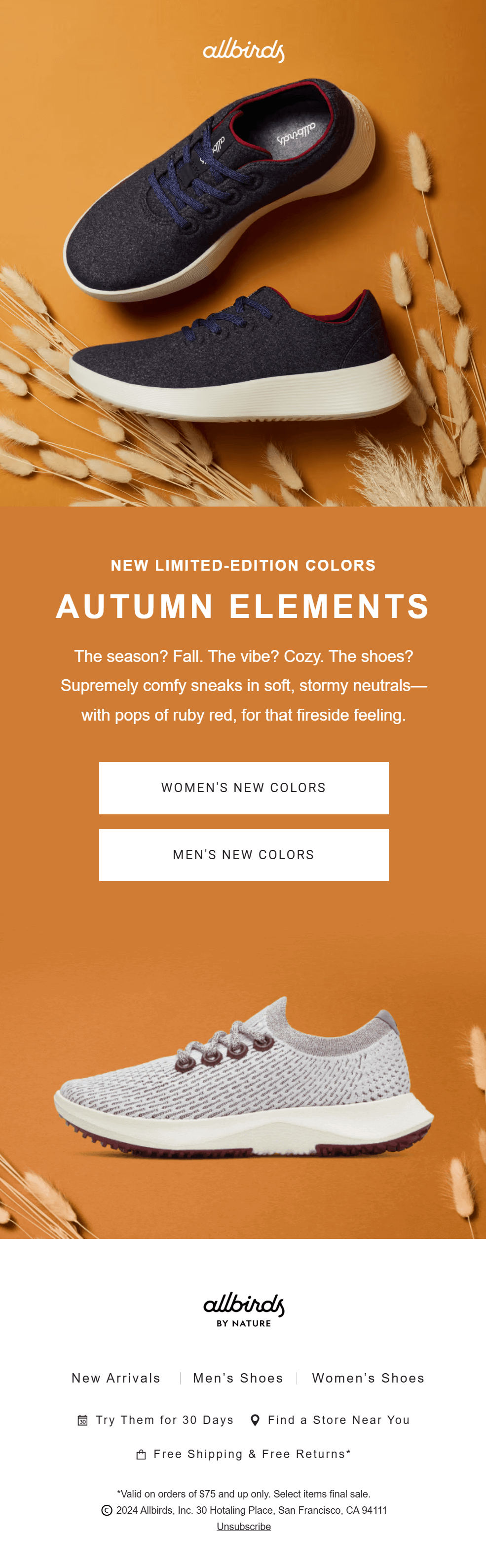 fall email marketing