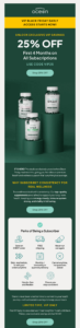 Organics Ocean VIP email