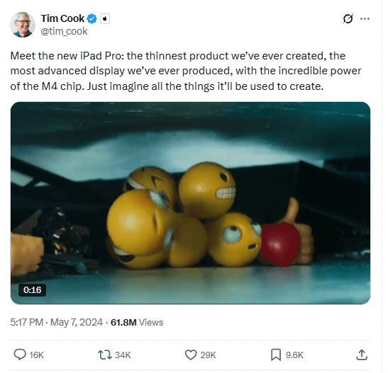 apple ipad promotion post 