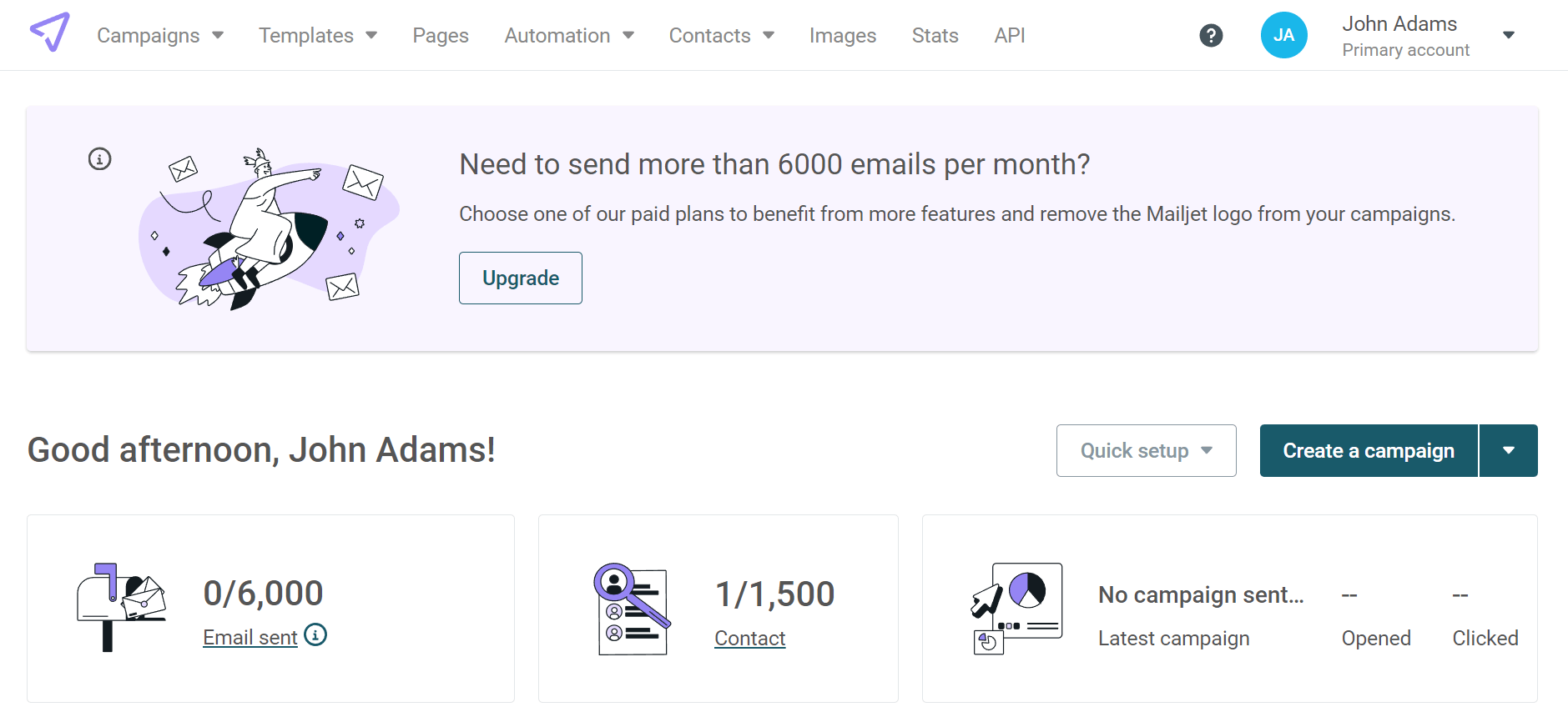 mailjet transactional email platform