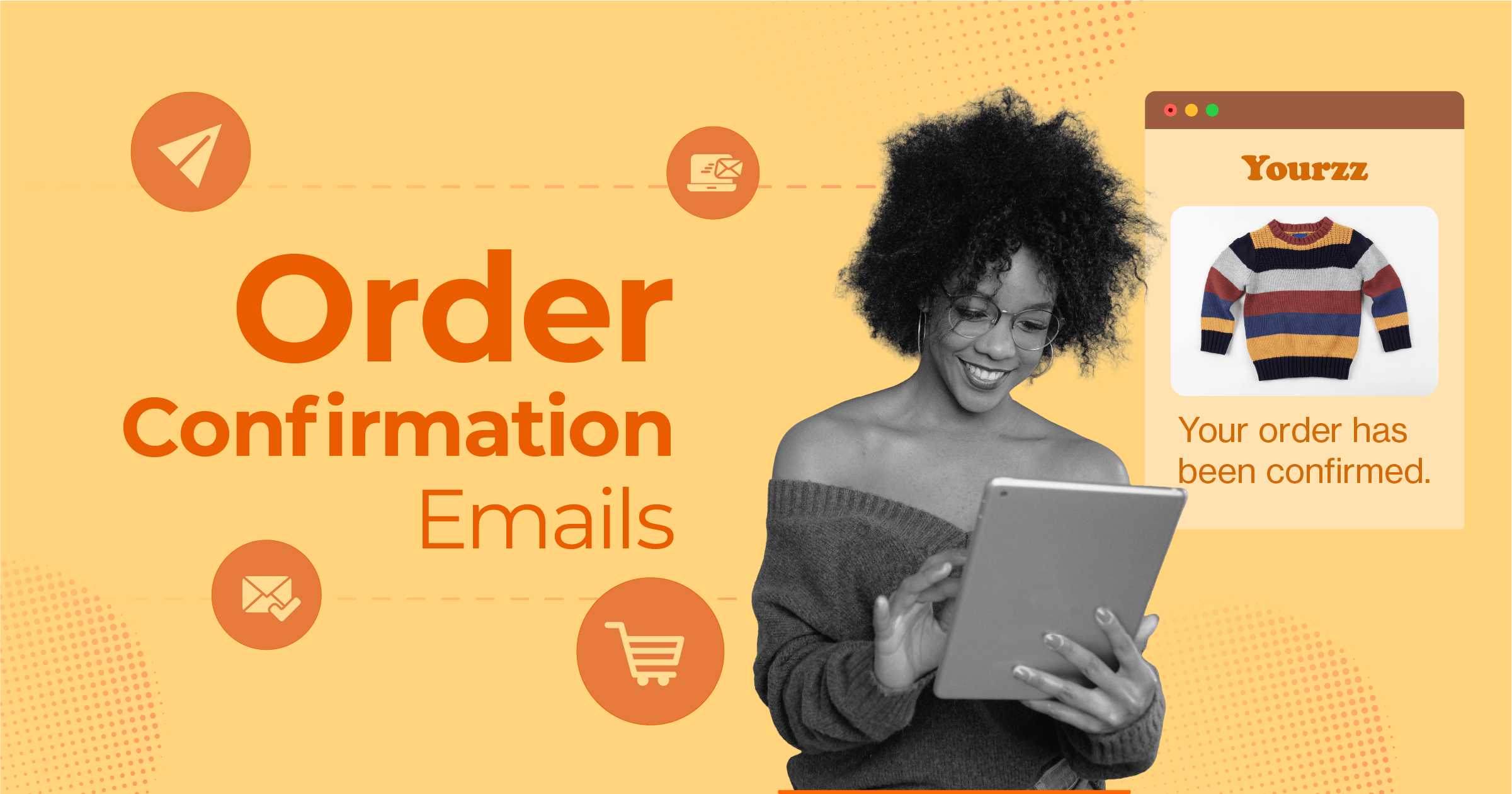 order confirmation emails