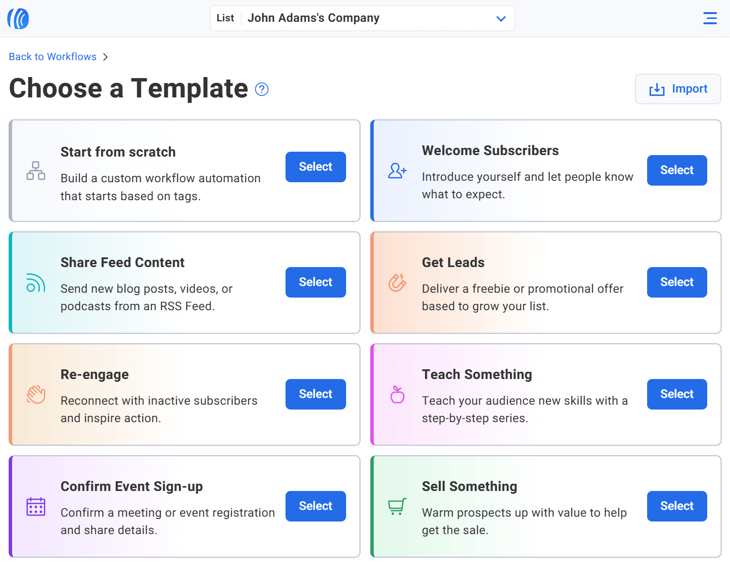 aweber email automation templates