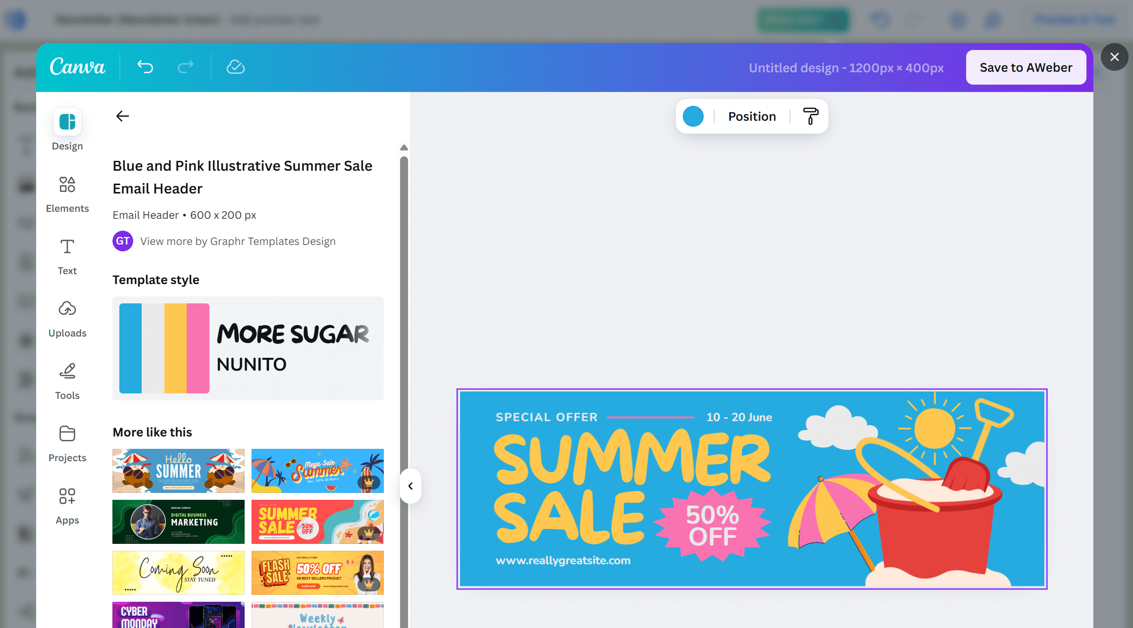 constant contact editor canva integration