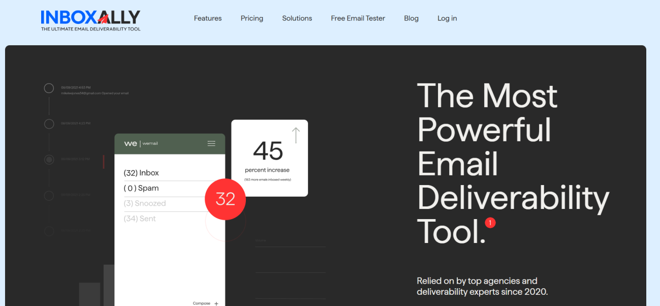 inboxally email deliverability tools