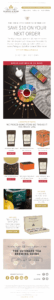 Harney&Sons Fine Teas post-purchace email offering $10 discount on next order