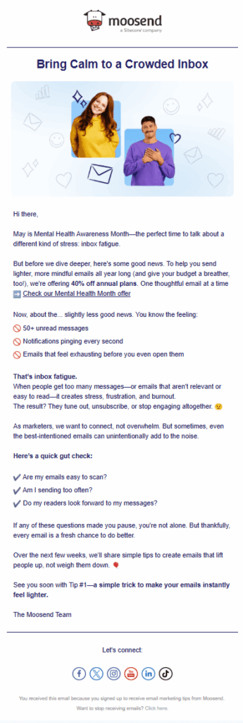 Moosend educational email Moosend educational email