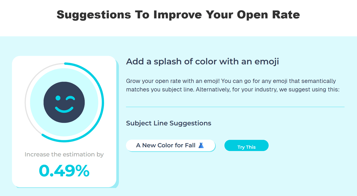 refine free subject line tester