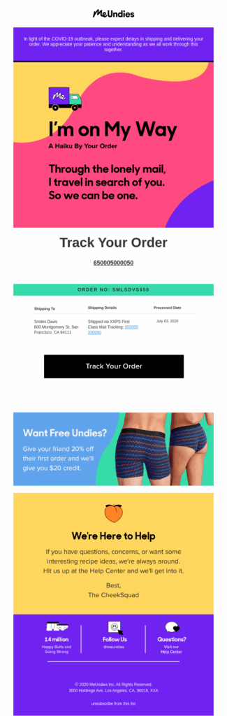 10 Post-Purchase Email Examples in 2026 [with Tips]