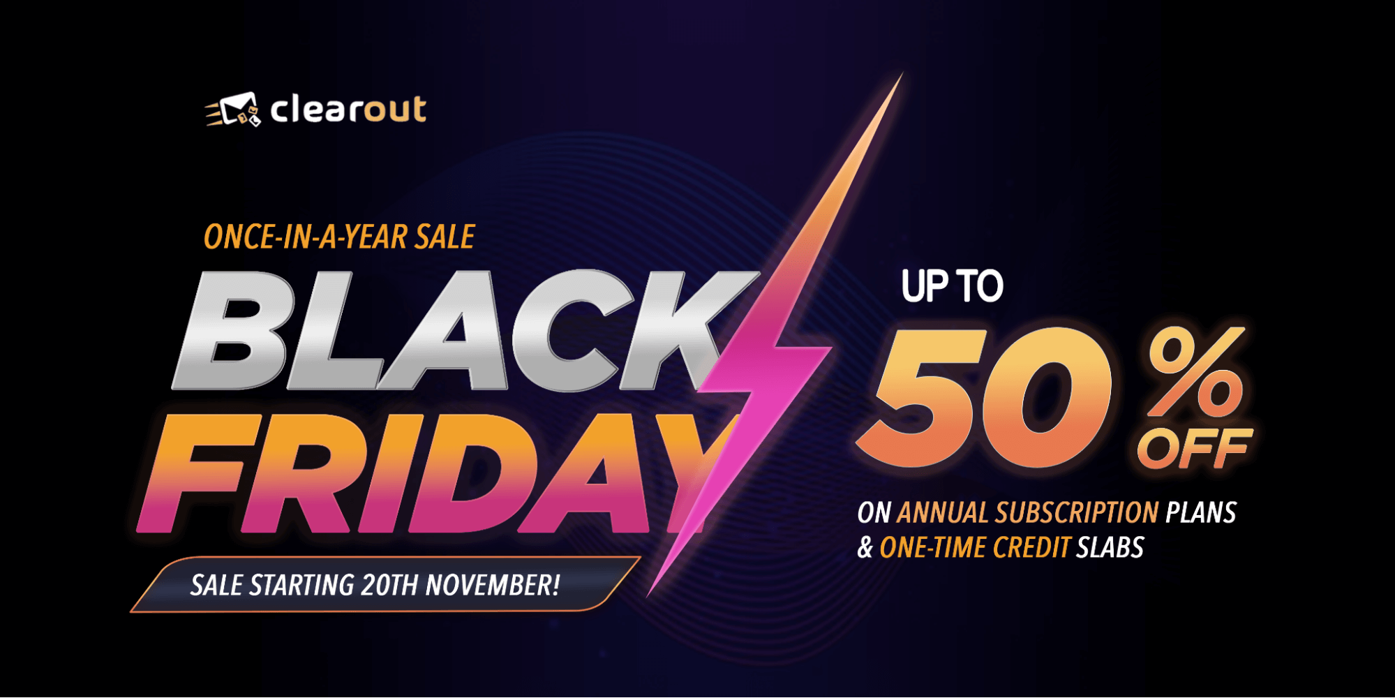clearout black friday offer clearout black friday offer