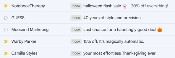 seasonal emojis in the inbox seasonal emojis in the inbox