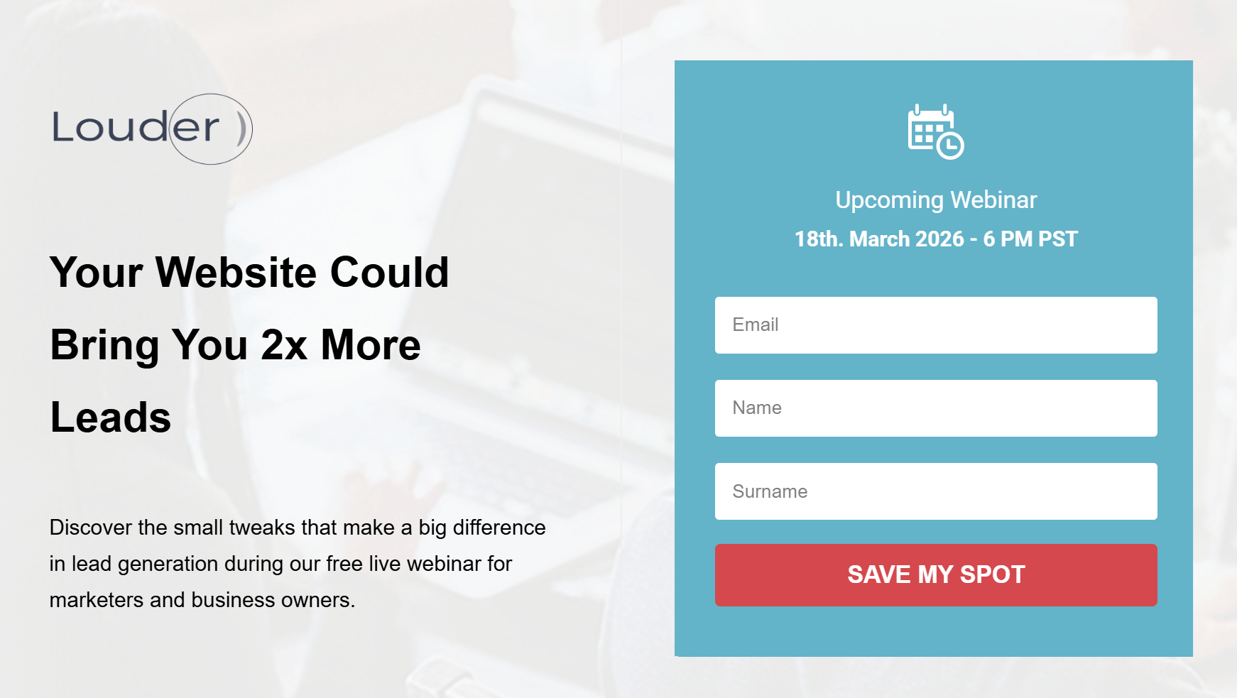 landing page cta variation
