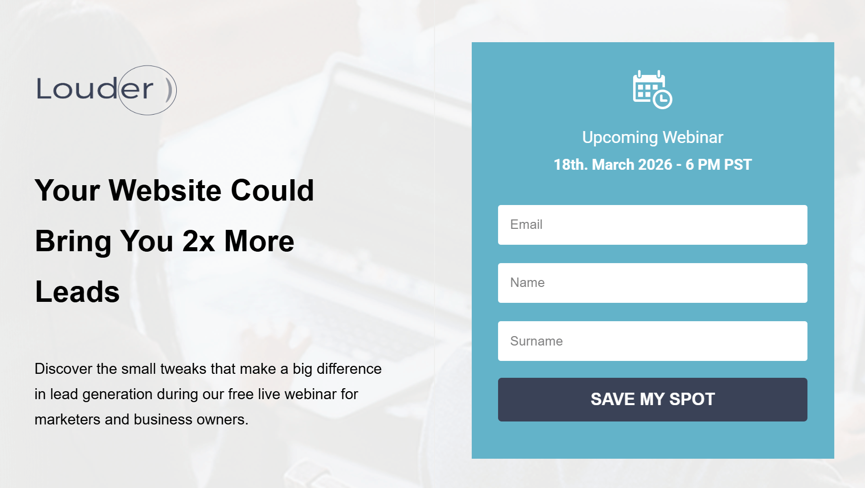 landing page a/b testing headlines and subheadlines variation