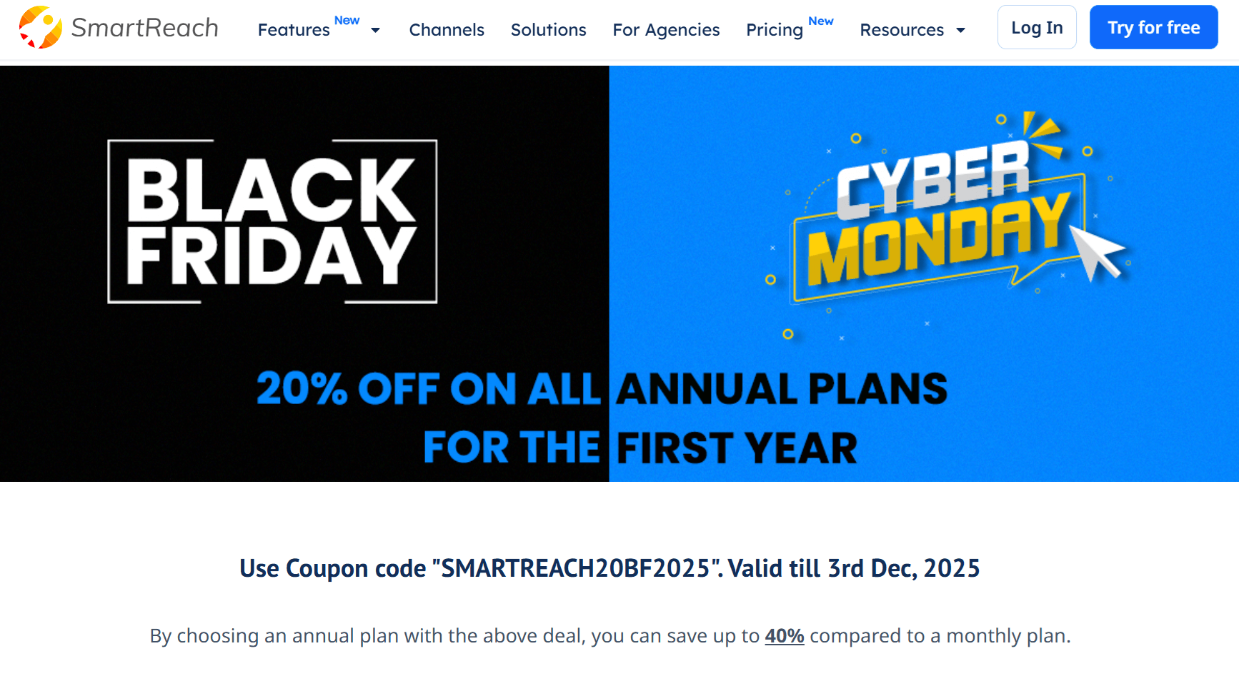 smartreach bfcm offer smartreach bfcm offer