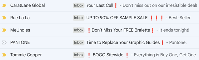 example where emojis can harm your email deliverability example where emojis can harm your email deliverability