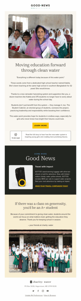 storytelling email example storytelling email example