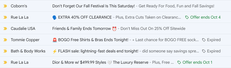 emojis in subject lines inbox example emojis in subject lines